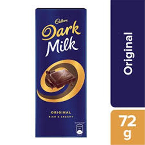CAD.DARK MILK CHOCOLATE 72g